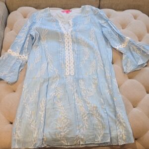 Lilly Pulitzer Pink and White Garment Tag